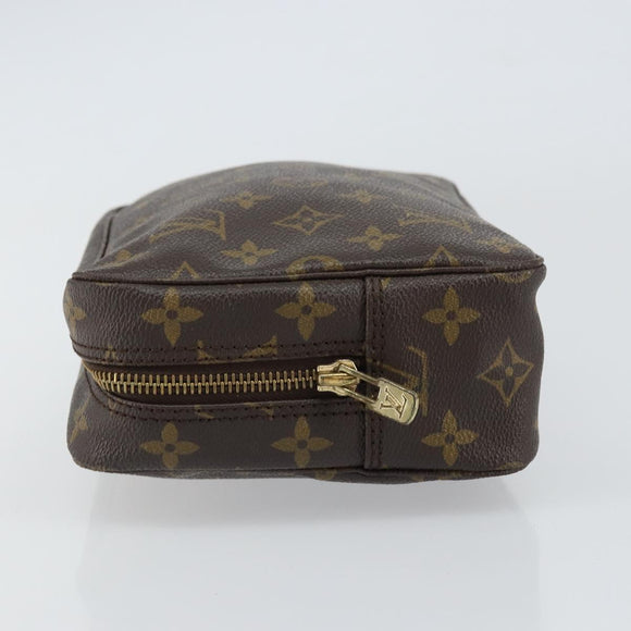 LOUIS VUITTON Monogram Trousse Toilette 23 Clutch Bag M47524 LV Auth ka684