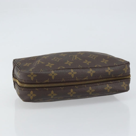 LOUIS VUITTON Monogram Trousse Toilette 23 Clutch Bag M47524 LV Auth ka684