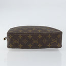 LOUIS VUITTON Monogram Trousse Toilette 23 Clutch Bag M47524 LV Auth ka684-6