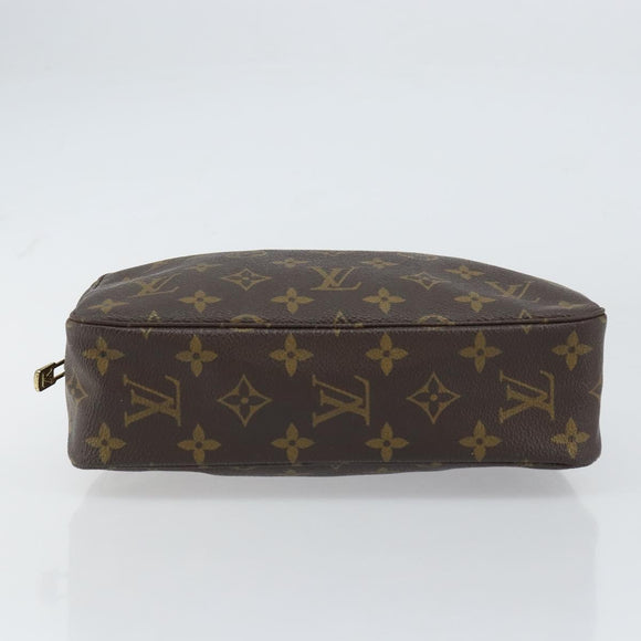 LOUIS VUITTON Monogram Trousse Toilette 23 Clutch Bag M47524 LV Auth ka684