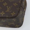 LOUIS VUITTON Monogram Trousse Toilette 23 Clutch Bag M47524 LV Auth ka684-7