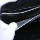 GUCCI Interlocking Shoulder Bag Leather Black Gold Auth ka6844-25