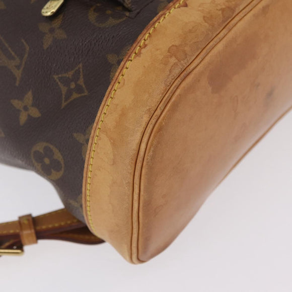 LOUIS VUITTON Monogram Montsouris MM Backpack M51136 LV Auth ka6846