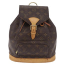 LOUIS VUITTON Monogram Montsouris MM Backpack M51136 LV Auth ka6846-2
