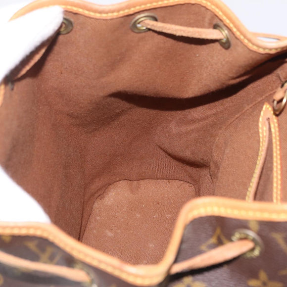 LOUIS VUITTON Monogram Montsouris MM Backpack M51136 LV Auth ka6846