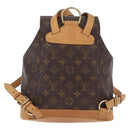 LOUIS VUITTON Monogram Montsouris MM Backpack M51136 LV Auth ka6846-3