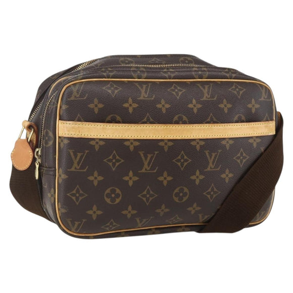 LOUIS VUITTON Monogram Reporter PM Shoulder Bag M45254 LV Auth ka685