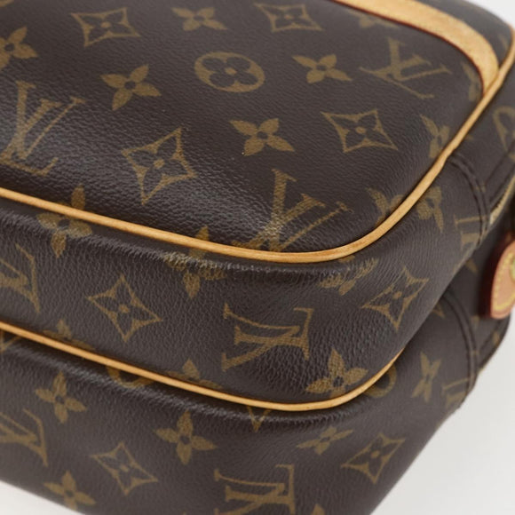LOUIS VUITTON Monogram Reporter PM Shoulder Bag M45254 LV Auth ka685