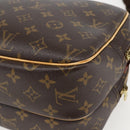 LOUIS VUITTON Monogram Reporter PM Shoulder Bag M45254 LV Auth ka685-16