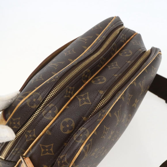 LOUIS VUITTON Monogram Reporter PM Shoulder Bag M45254 LV Auth ka685