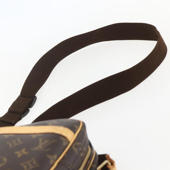 LOUIS VUITTON Monogram Reporter PM Shoulder Bag M45254 LV Auth ka685