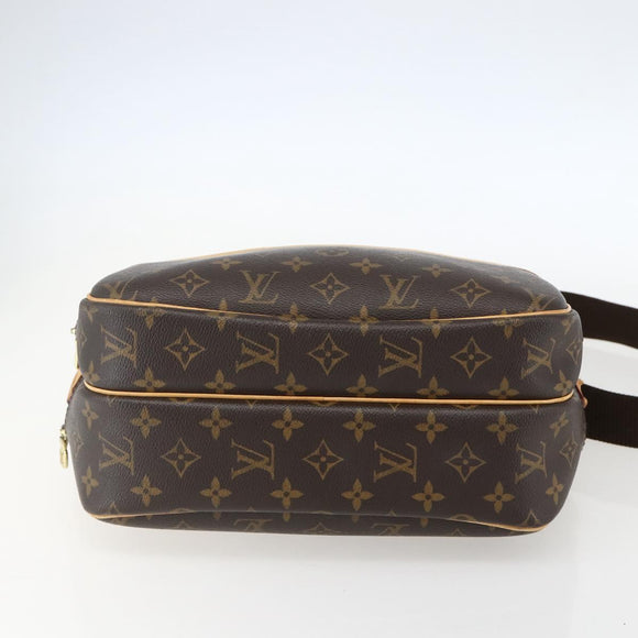 LOUIS VUITTON Monogram Reporter PM Shoulder Bag M45254 LV Auth ka685