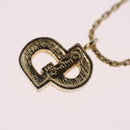 Christian Dior Necklace metal Gold Tone Auth ka6850-10