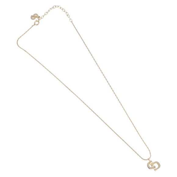 Christian Dior Necklace metal Gold Tone Auth ka6850