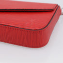 LOUIS VUITTON Epi Wallet Pochette Felice Shoulder Bag Red M41559 LV Auth ka6851V-10