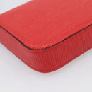 LOUIS VUITTON Epi Wallet Pochette Felice Shoulder Bag Red M41559 LV Auth ka6851V-13