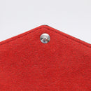 LOUIS VUITTON Epi Wallet Pochette Felice Shoulder Bag Red M41559 LV Auth ka6851V-15