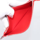 LOUIS VUITTON Epi Wallet Pochette Felice Shoulder Bag Red M41559 LV Auth ka6851V-28