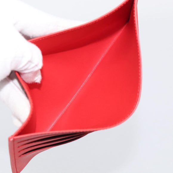 LOUIS VUITTON Epi Wallet Pochette Felice Shoulder Bag Red M41559 LV Auth ka6851V
