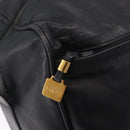 LOEWE Tote Bag Leather Black Gold Auth ka6853-14