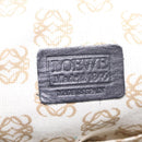 LOEWE Tote Bag Leather Black Gold Auth ka6853-17