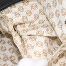 LOEWE Tote Bag Leather Black Gold Auth ka6853-21
