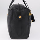 LOEWE Tote Bag Leather Black Gold Auth ka6853-5
