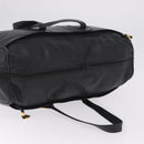 LOEWE Tote Bag Leather Black Gold Auth ka6853-6