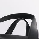 LOEWE Tote Bag Leather Black Gold Auth ka6853-8