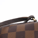 LOUIS VUITTON Damier Ebene Trousse Makeup Pouch N51982 LV Auth ka6856-17