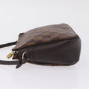 LOUIS VUITTON Damier Ebene Trousse Makeup Pouch N51982 LV Auth ka6856-6