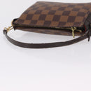 LOUIS VUITTON Damier Ebene Trousse Makeup Pouch N51982 LV Auth ka6856-8