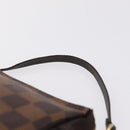 LOUIS VUITTON Damier Ebene Trousse Makeup Pouch N51982 LV Auth ka6856-9
