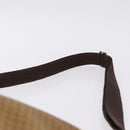 GUCCI Micro GG Canvas Shoulder Bag Nylon Outlet Brown Silver 257301 Auth ka6862-8