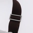 GUCCI Micro GG Canvas Shoulder Bag Nylon Outlet Brown Silver 257301 Auth ka6862-9