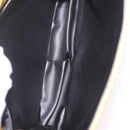 Bally Chain Shoulder Bag Leather Yellow Gold Auth ka6868-21