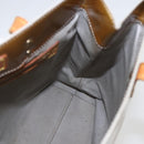 LOUIS VUITTON Monogram Vernis Reade MM Hand Bag Gris M91142 LV Auth ka687-19