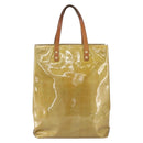 LOUIS VUITTON Monogram Vernis Reade MM Hand Bag Gris M91142 LV Auth ka687-13