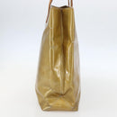 LOUIS VUITTON Monogram Vernis Reade MM Hand Bag Gris M91142 LV Auth ka687-3