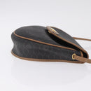 Christian Dior Honeycomb Shoulder Bag PVC Black Gold Auth ka6870-4