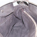 FENDI By The Way Shoulder Bag Leather Beige Silver Auth ka6871A-26