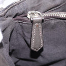 FENDI By The Way Shoulder Bag Leather Beige Silver Auth ka6871A-29