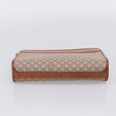 CELINE Macadam Canvas Clutch Bag PVC Beige Gold Auth ka6872-7