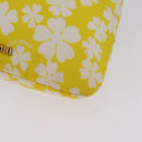 Miu Miu Purse Pouch Nylon Yellow Auth ka6874A-12