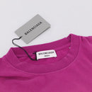 Balenciaga Rainbow Logo Large Fit Short-sleeved T-shirt Cotton S Auth ka6875A-10