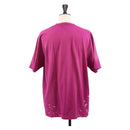 Balenciaga Rainbow Logo Large Fit Short-sleeved T-shirt Cotton S Auth ka6875A-2