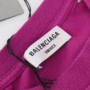 Balenciaga Rainbow Logo Large Fit Short-sleeved T-shirt Cotton S Auth ka6875A-21