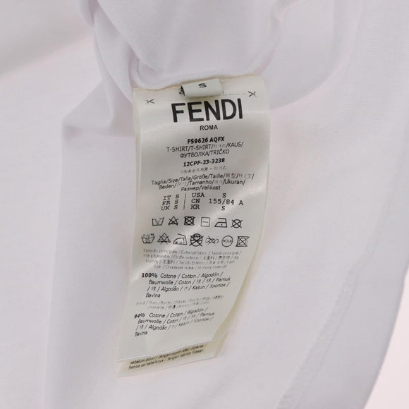 FENDI x FRGMT x POKÉMON Dragonite Short-sleeved T-shirt Cotton S Auth ka6876SM