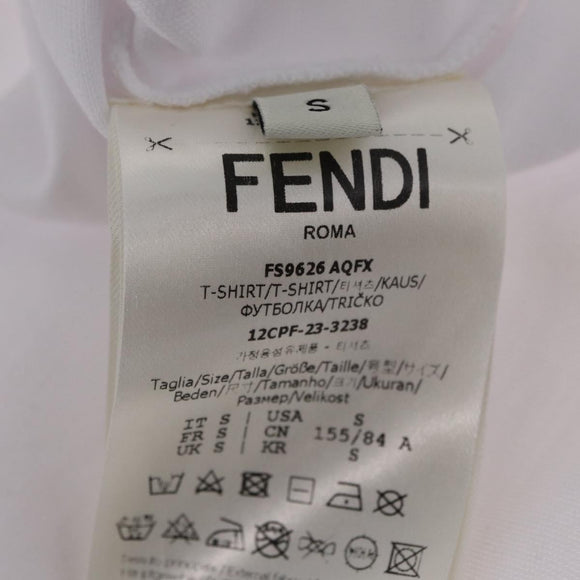 FENDI x FRGMT x POKÉMON Dragonite Short-sleeved T-shirt Cotton S Auth ka6876SM