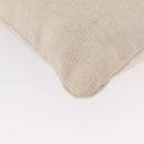 HERMES Aline Shoulder Bag Canvas Beige Auth ka6877-11